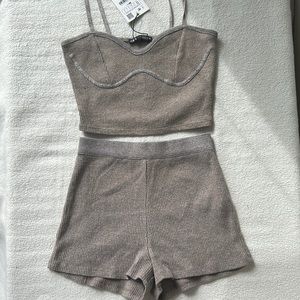 NWT Zara Two-Piece Comfy Set